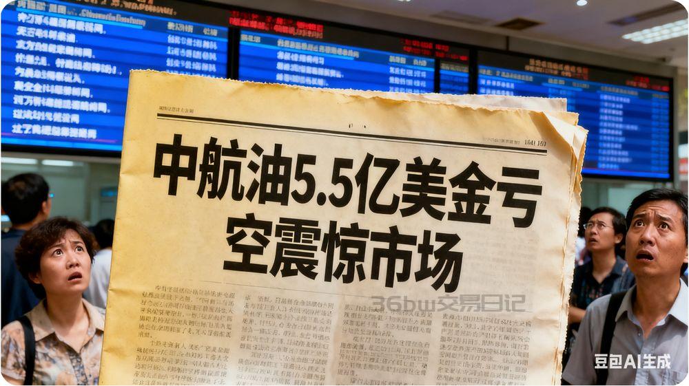一句话交易日记：中航油 5.5 亿美金亏空案：从明星企业到破产，交易员必看 4 大警示