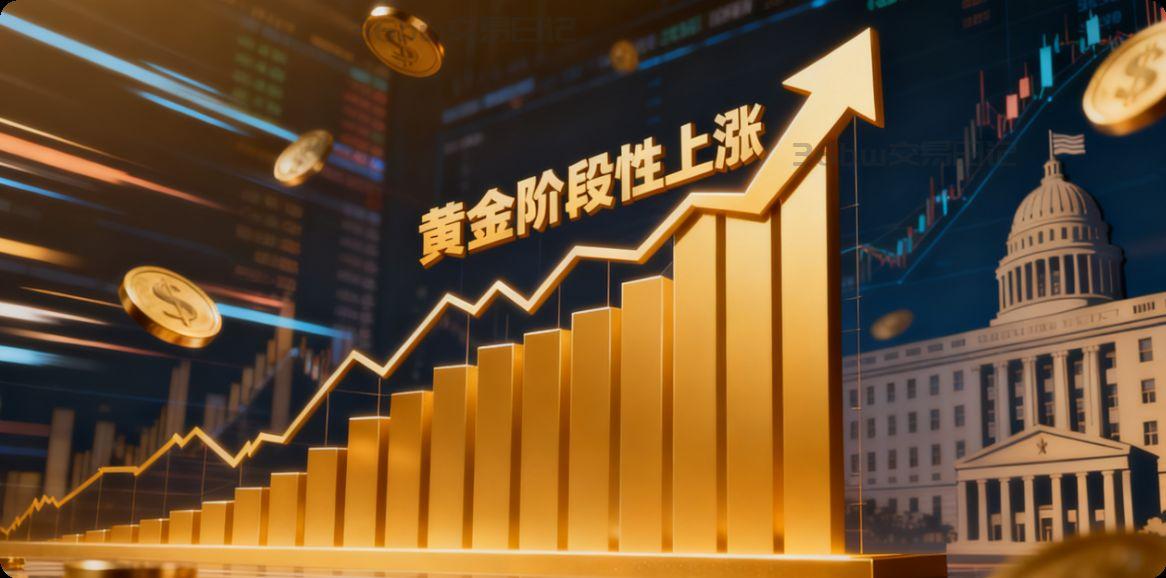一句话交易日记： “数据真空”放大衰退预期，市场正在抢跑美联储的“鸽派转向”，黄金的百元涨幅已将此预期交易至极致。